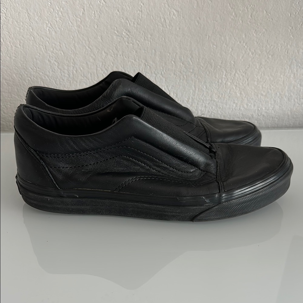 Vans Black Slip-On Shoes
